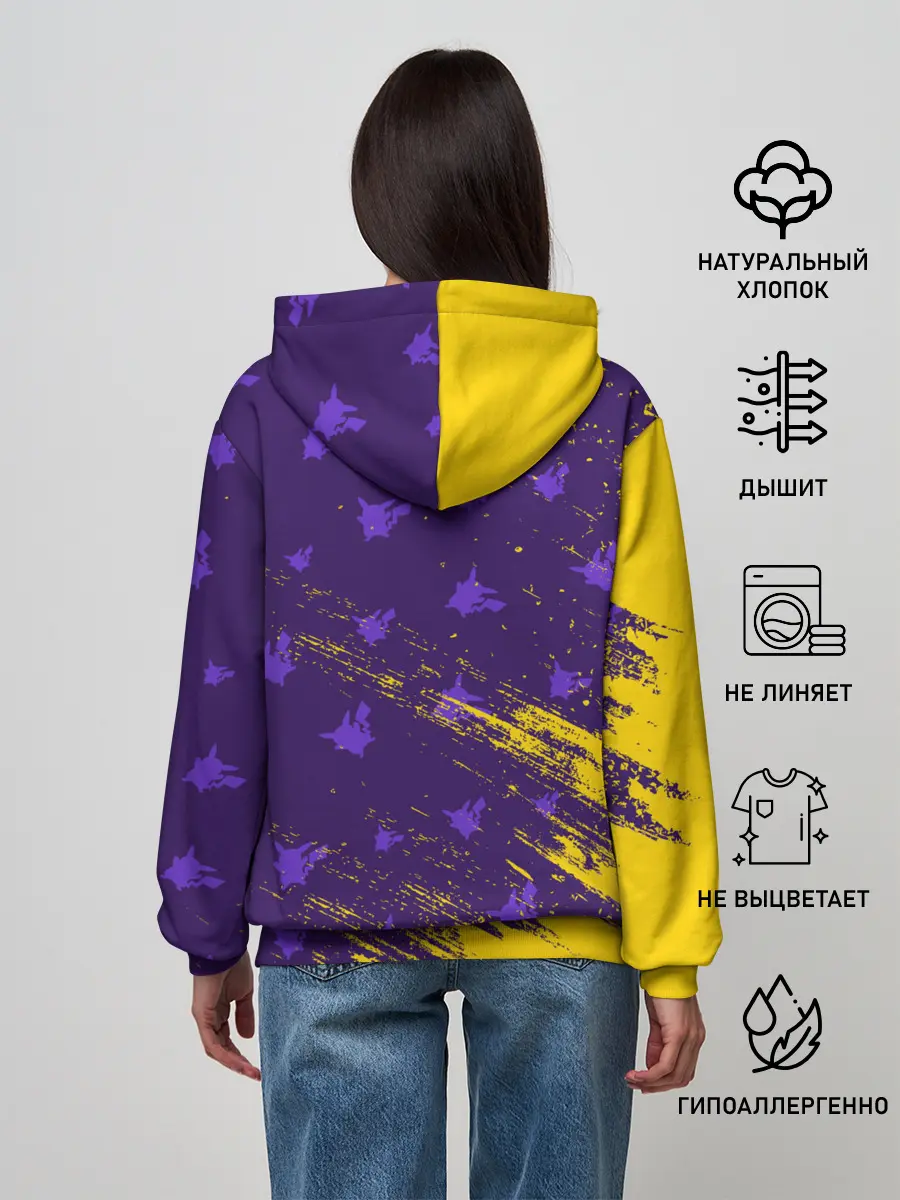 Женское худи / ПИКАЧУ / PIKACHU