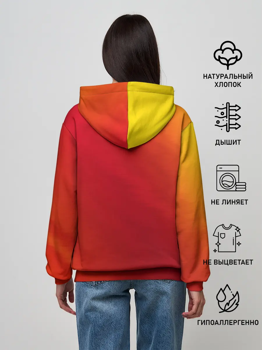 Женское худи / ПИКАЧУ / PIKACHU