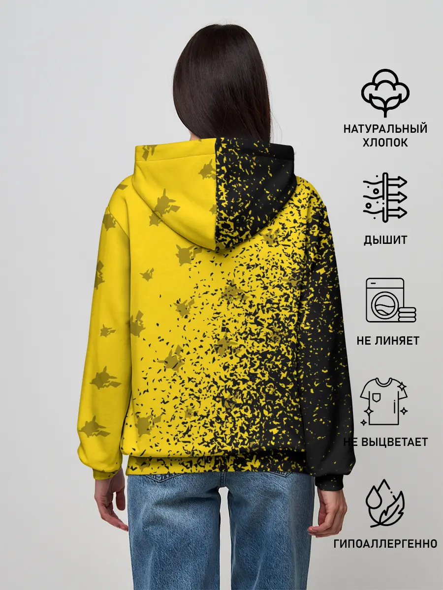 Женское худи / ПИКАЧУ / PIKACHU