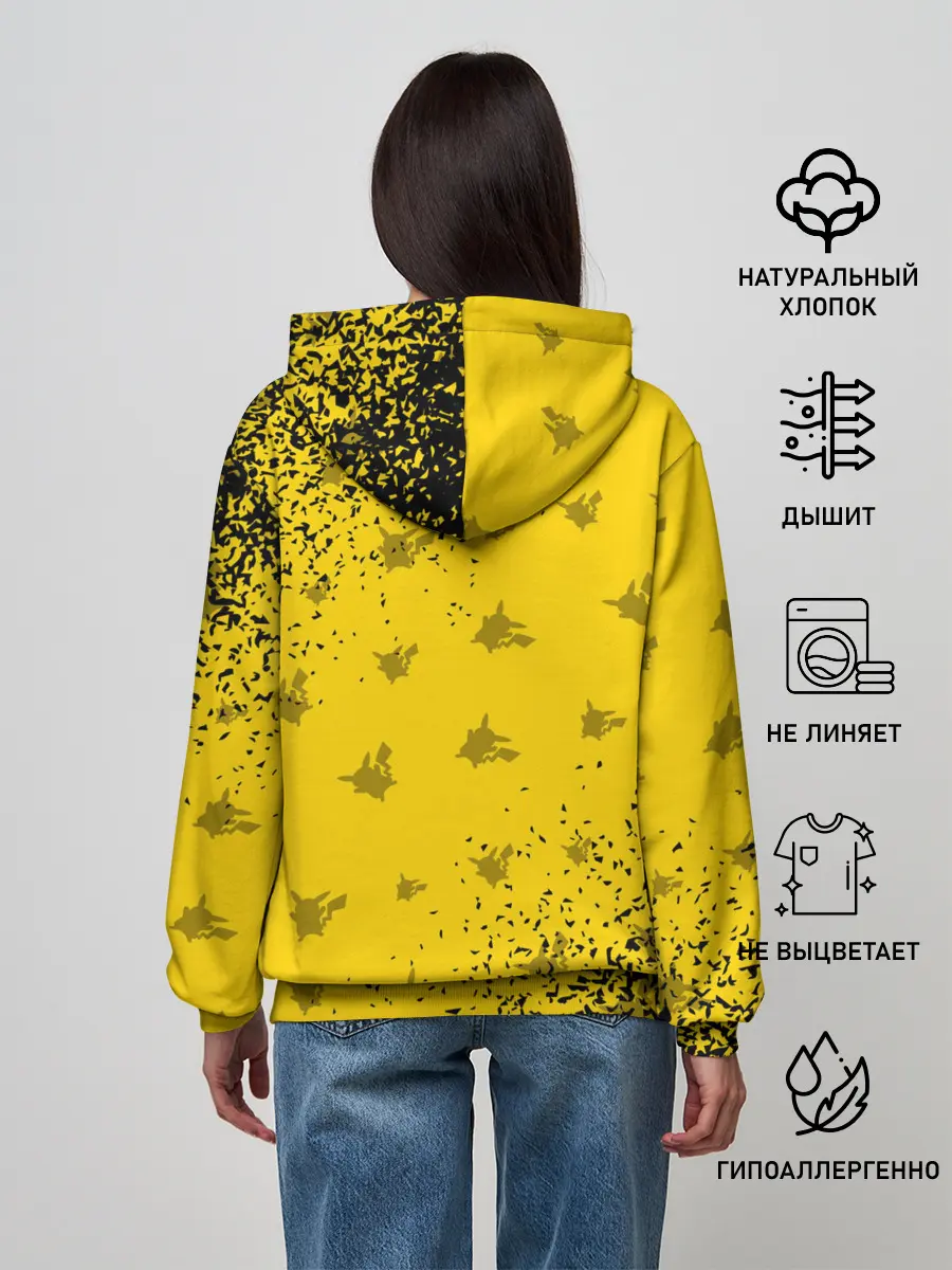 Женское худи / ПИКАЧУ / PIKACHU