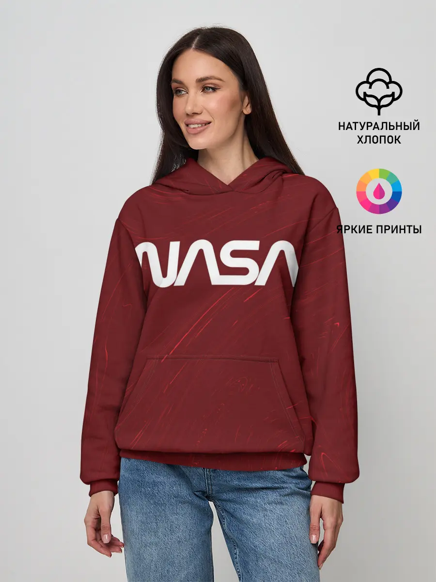 Женское худи / NASA / НАСА