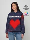 Женское худи / UNDERTALE / АНДЕРТЕЙЛ