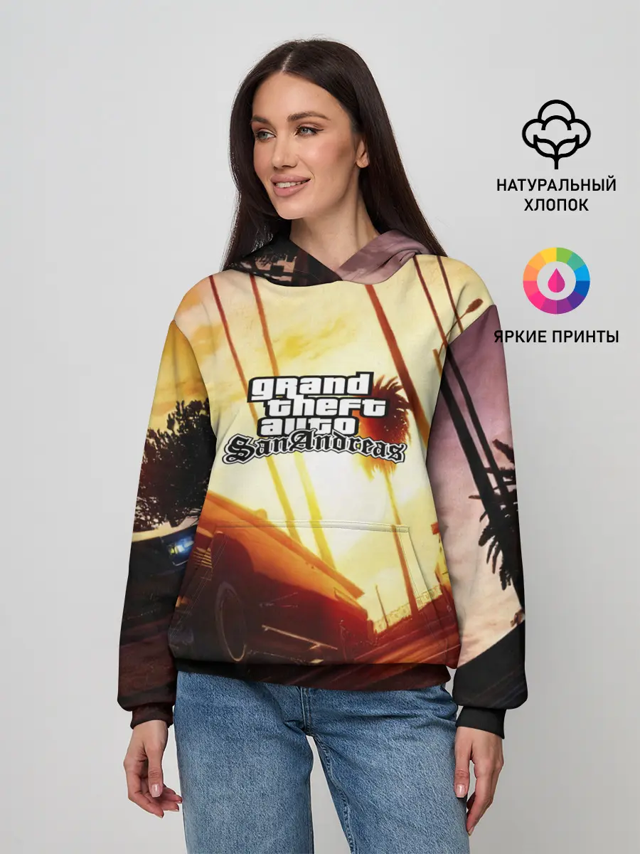 Женское худи / GTA