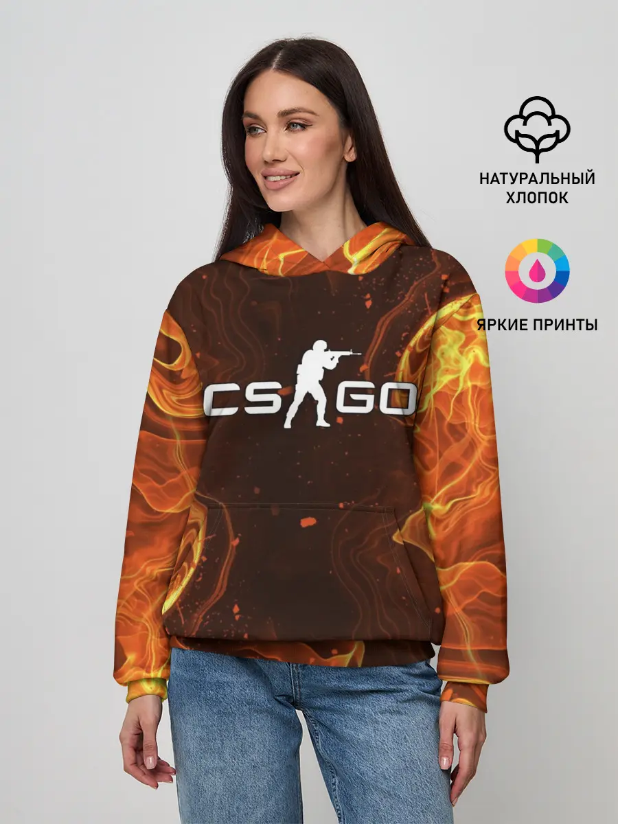 Женское худи / COUNTER STRIKE