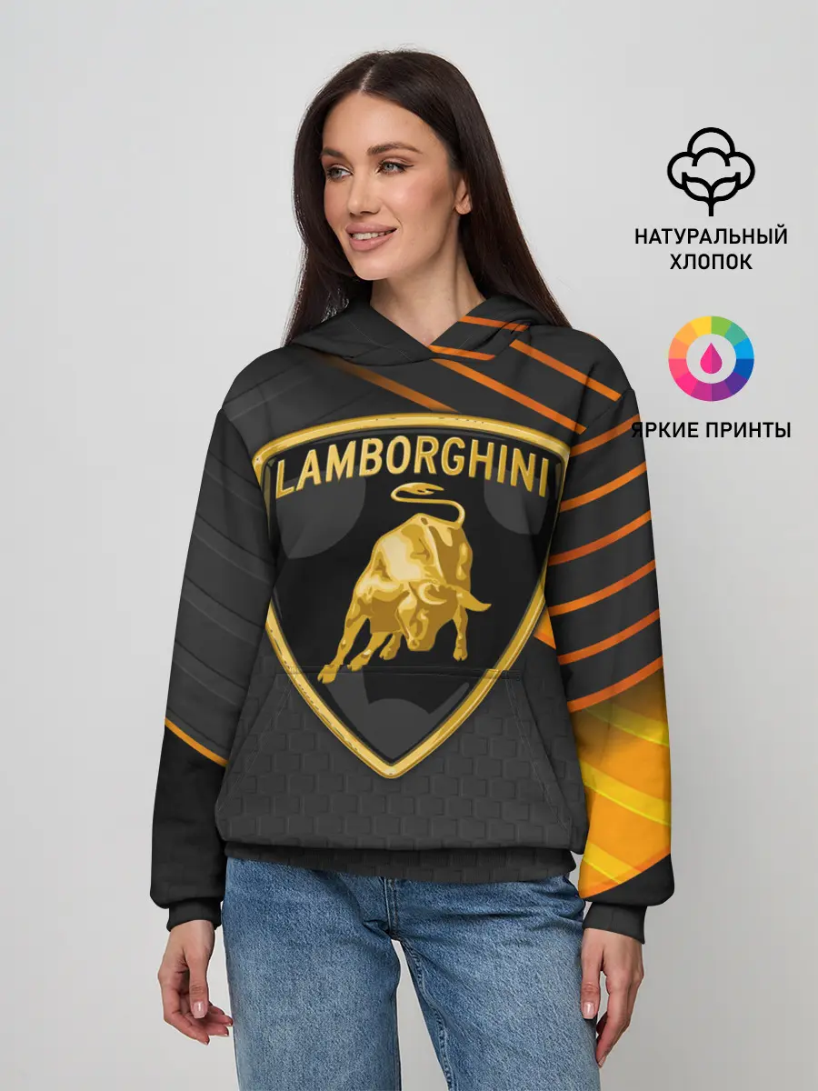 Женское худи / Lamborghini