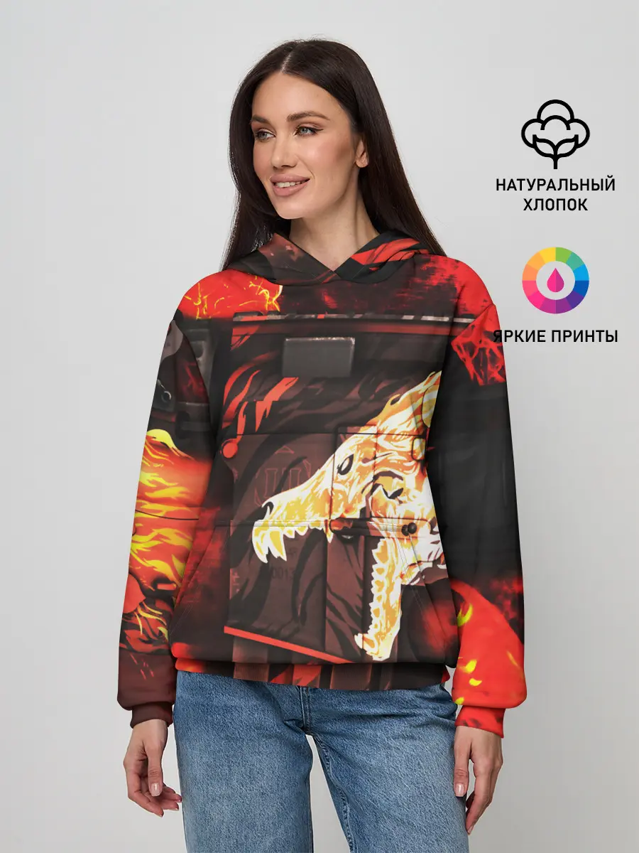 Женское худи / CS GO HOWL / ВОЙ