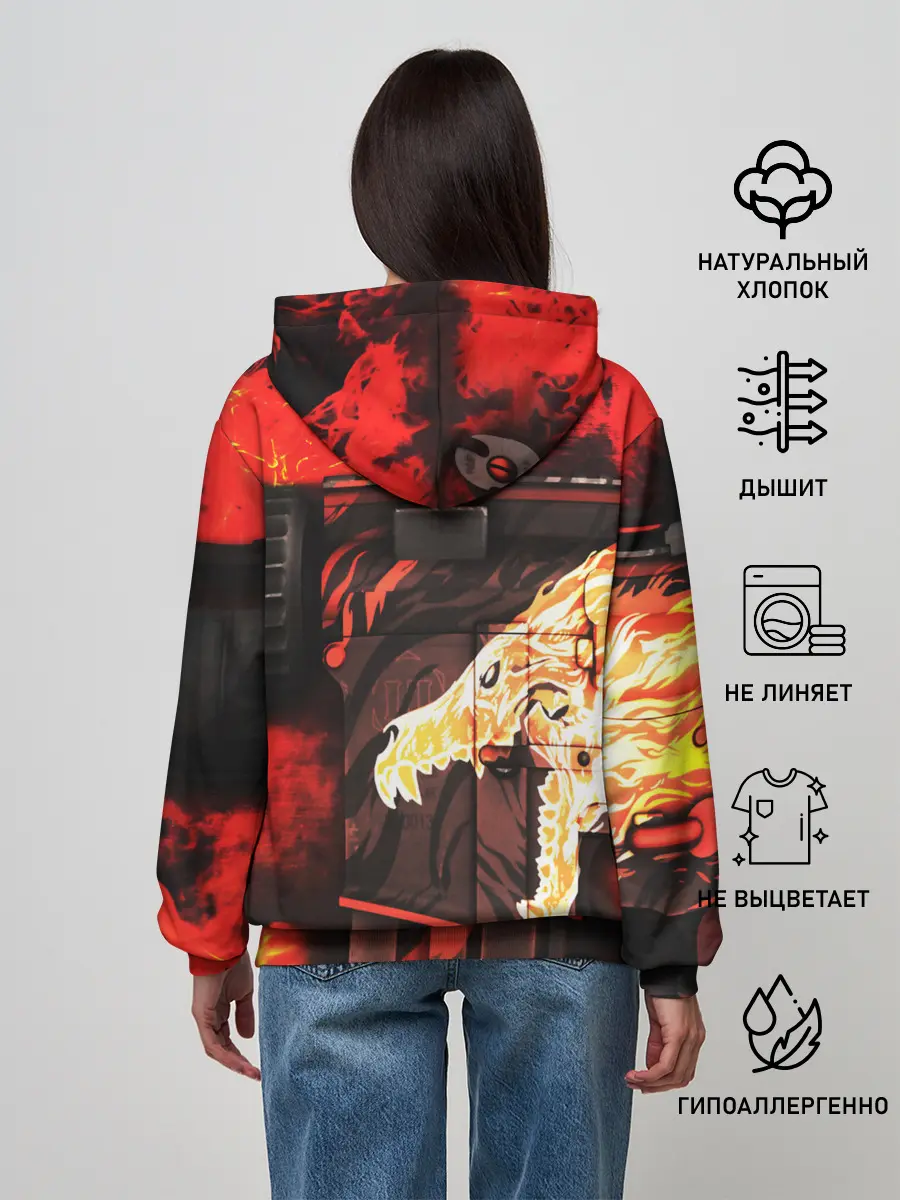 Женское худи / CS GO HOWL / ВОЙ