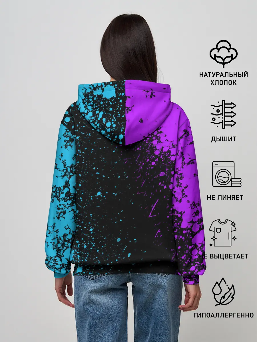 Женское худи / MARSHMELLO