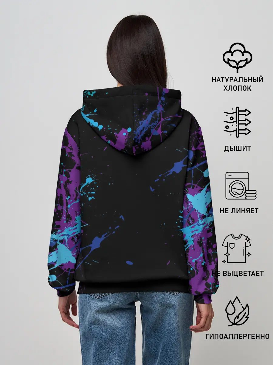 Женское худи / MARSHMELLO