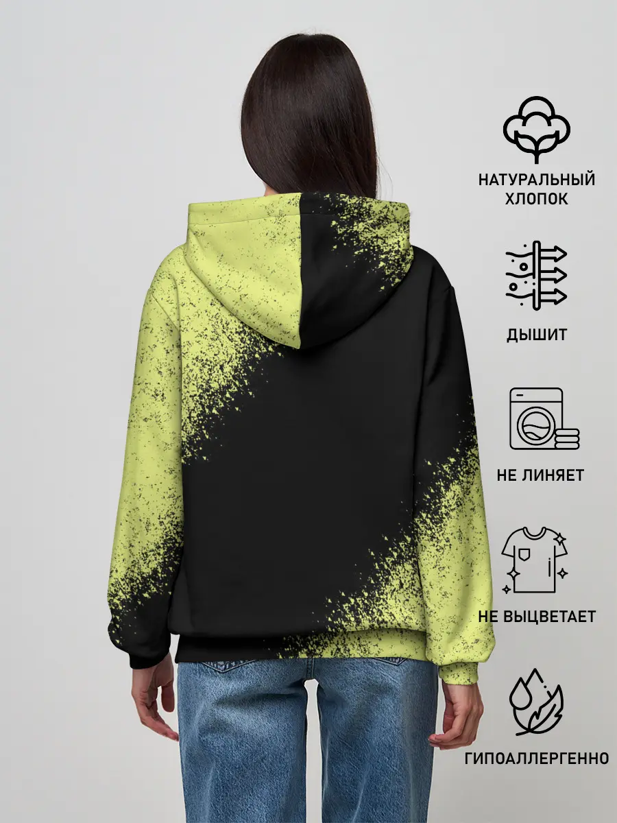 Женское худи / Авокадо