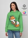 Женское худи / Удачливый лис