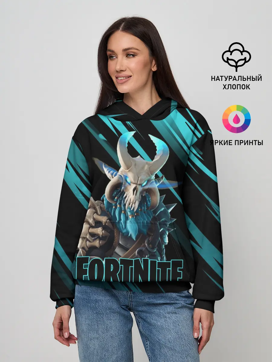 Женское худи / Fortnite | Фортнайт