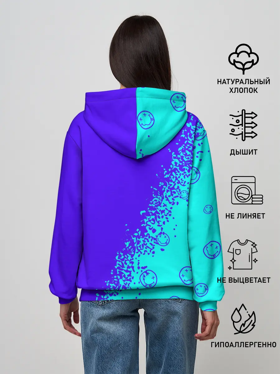 Женское худи / NIRVANA / НИРВАНА