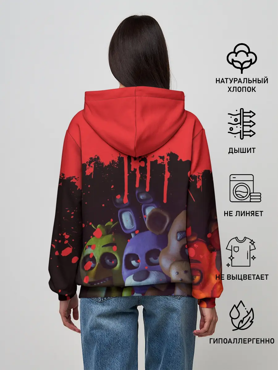 Женское худи / Five Nights At Freddys