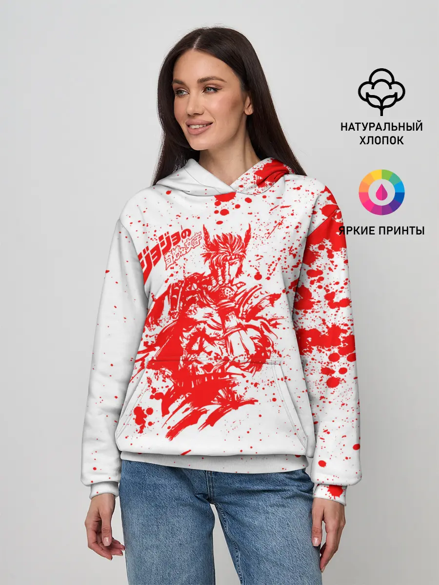 Женское худи / JoJo Bizarre Adventure