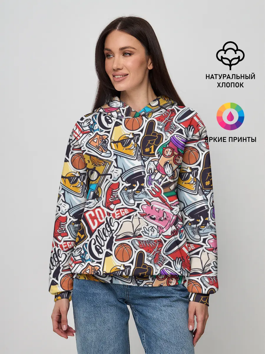 Женское худи / MIX