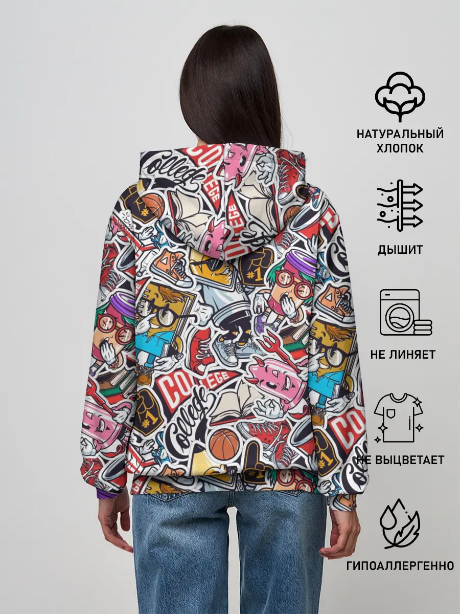 Женское худи / MIX