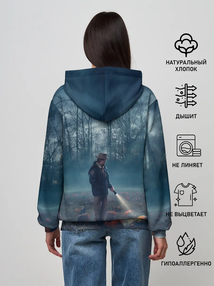 Женское худи / Stranger Things