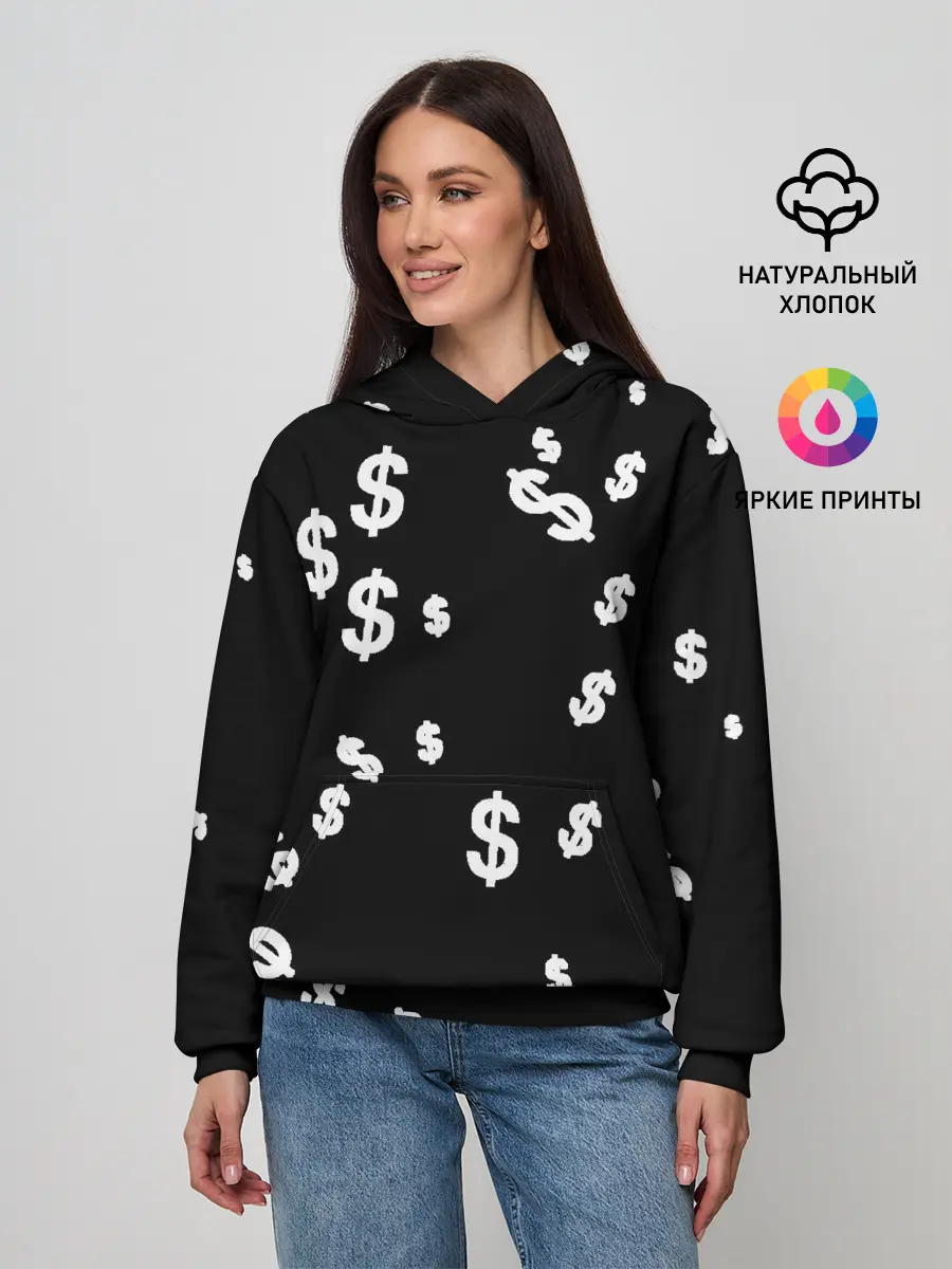 Женское худи / Доллар