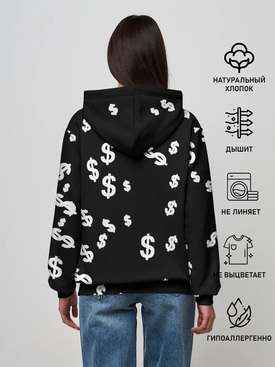 Женское худи / Доллар