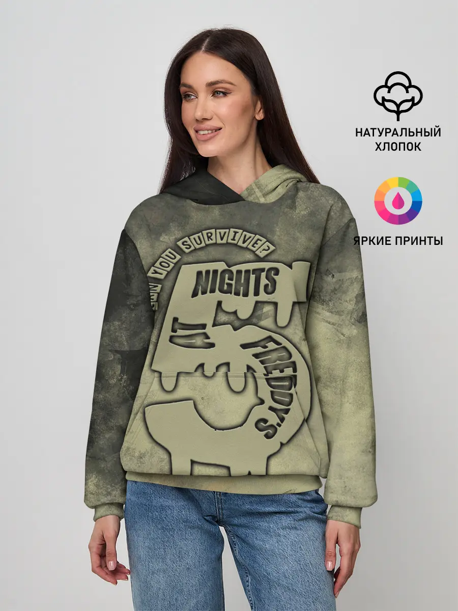 Женское худи / Five Nights at Freddy