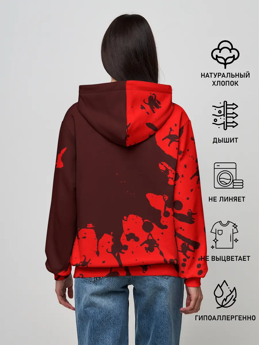 Женское худи / ЪУЪ СЪУКА