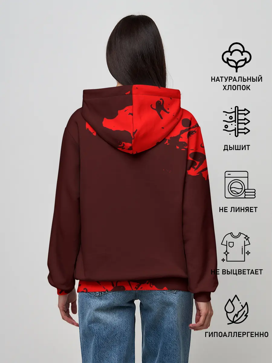 Женское худи / ЪУЪ СЪУКА