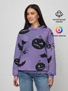 Женское худи / Фиолетовый хэллоуин