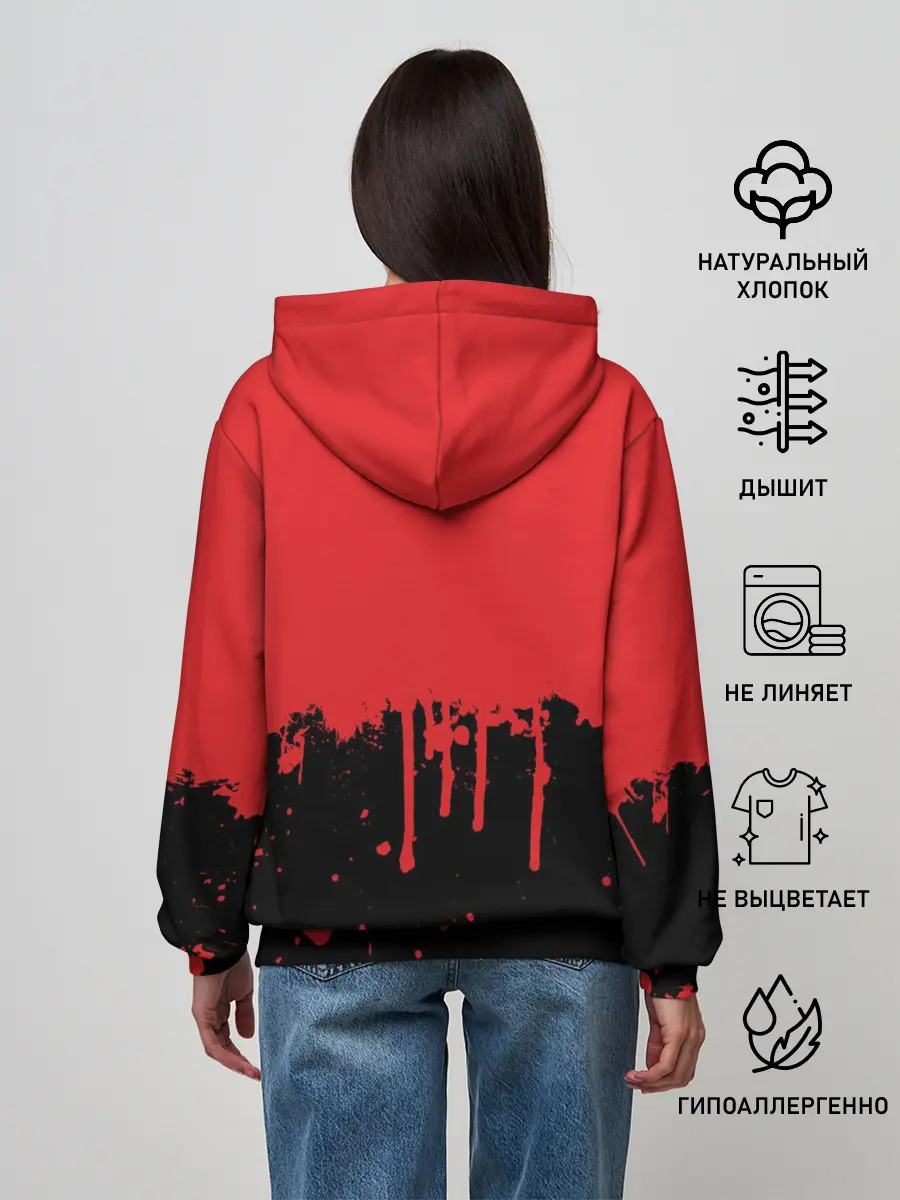 Женское худи / ROBLOX PIGGY - СВИНКА ПИГГИ