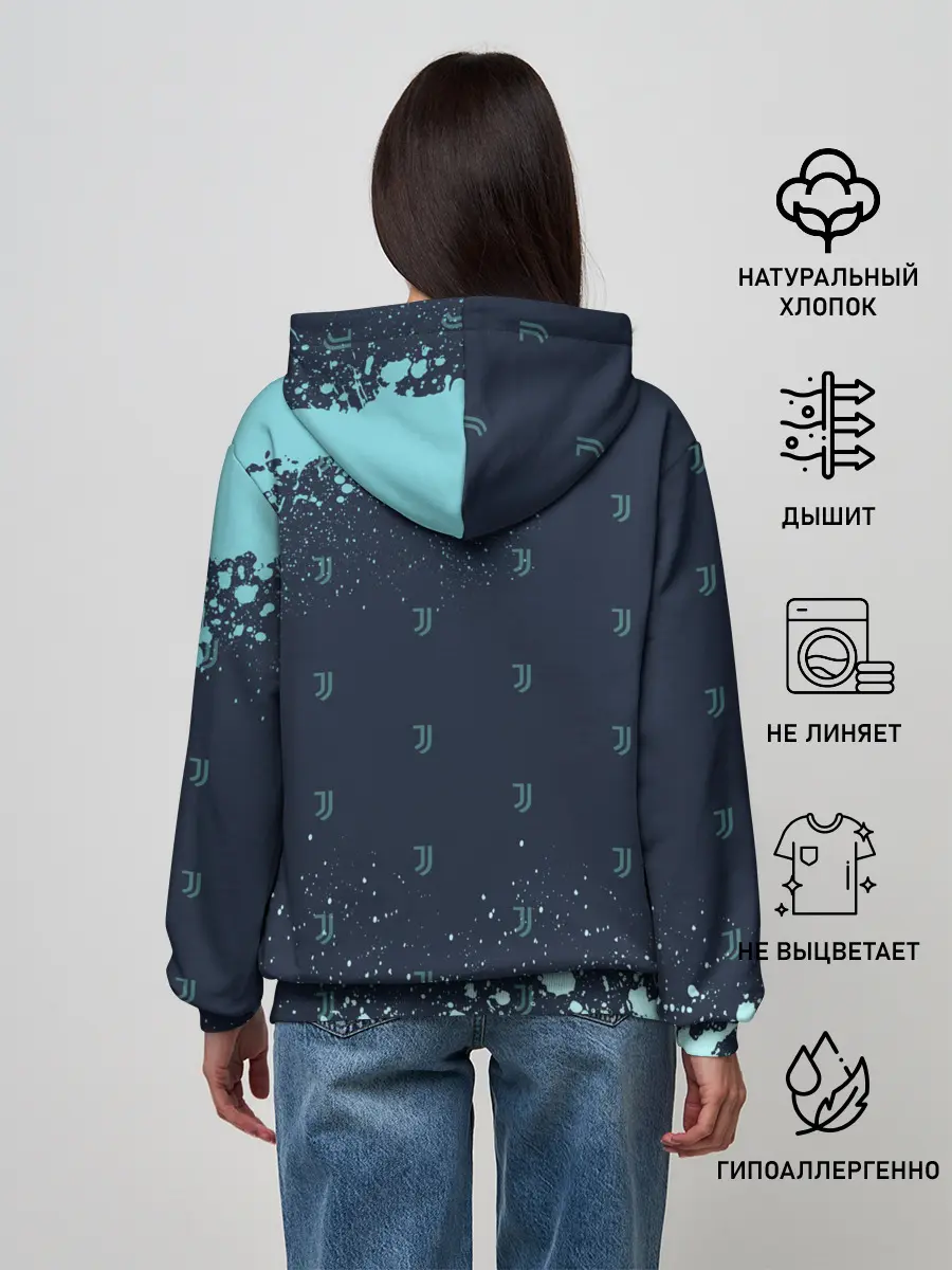 Женское худи / JUVENTUS / ЮВЕНТУС