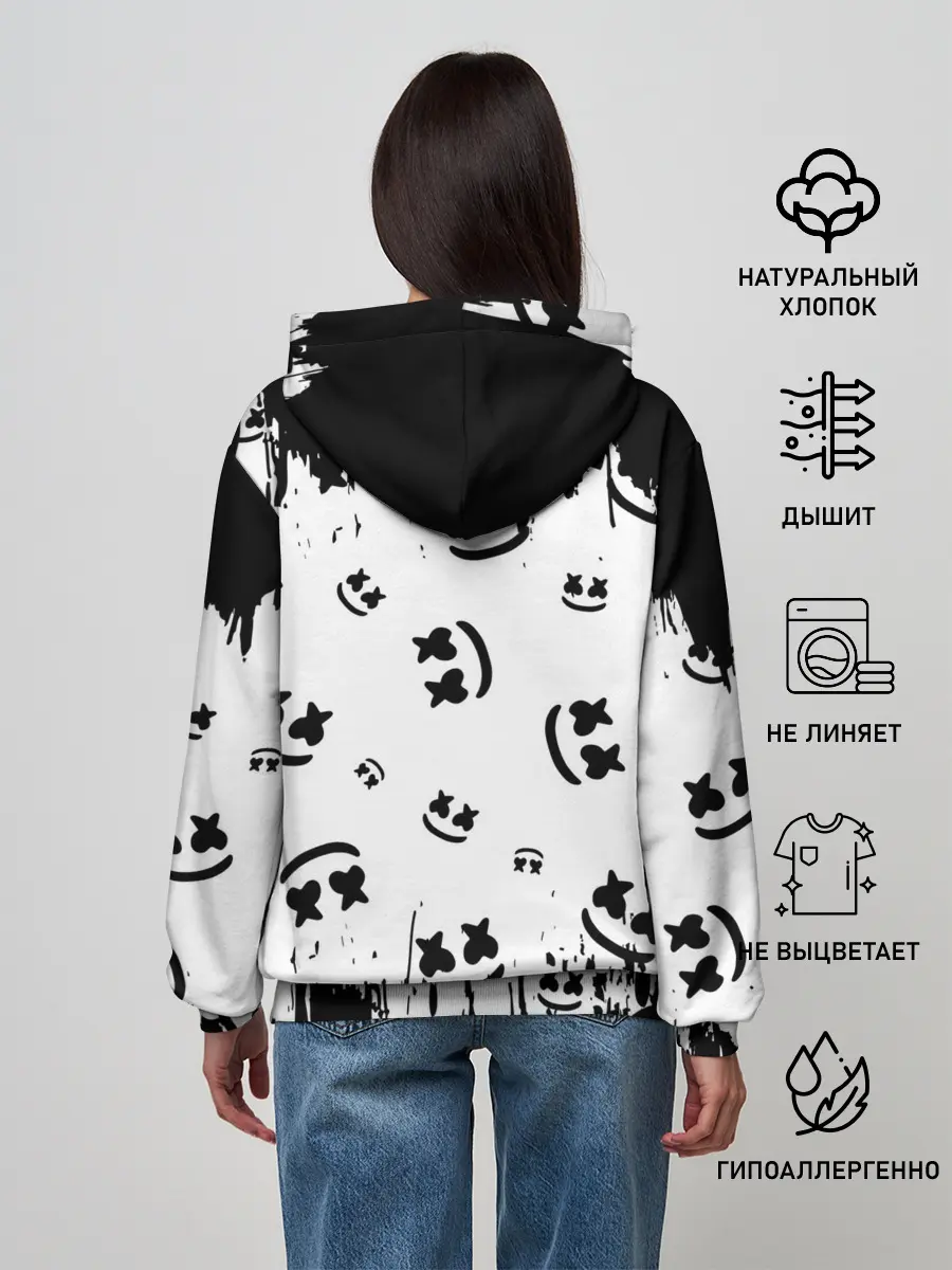 Женское худи / MARSHMELLO / МАРШМЕЛЛОУ