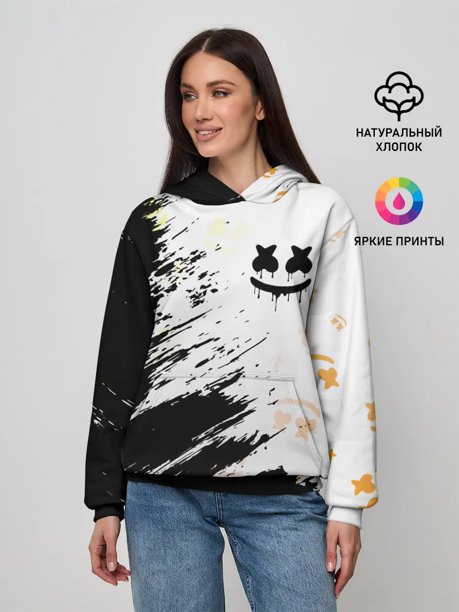 Женское худи / MARSHMELLO / МАРШМЕЛЛОУ