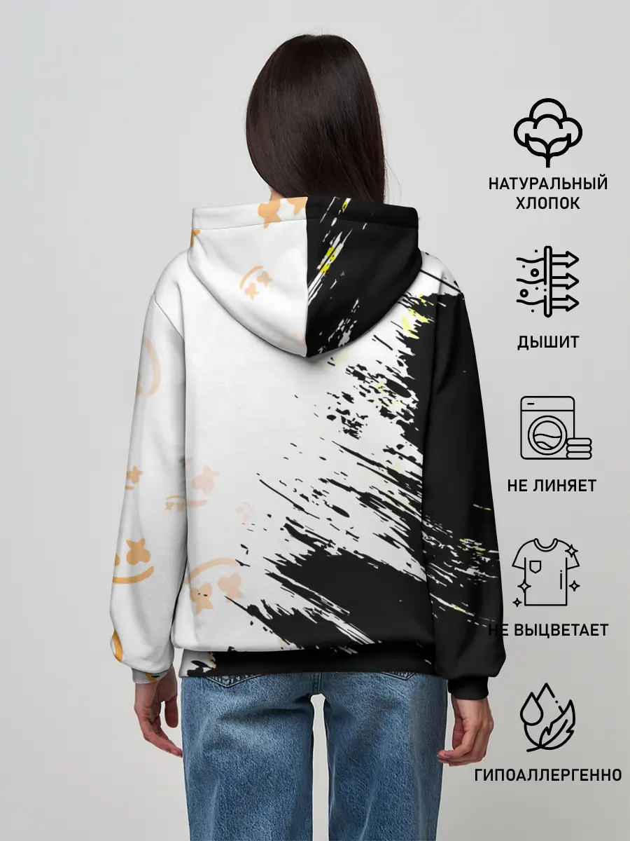 Женское худи / MARSHMELLO / МАРШМЕЛЛОУ