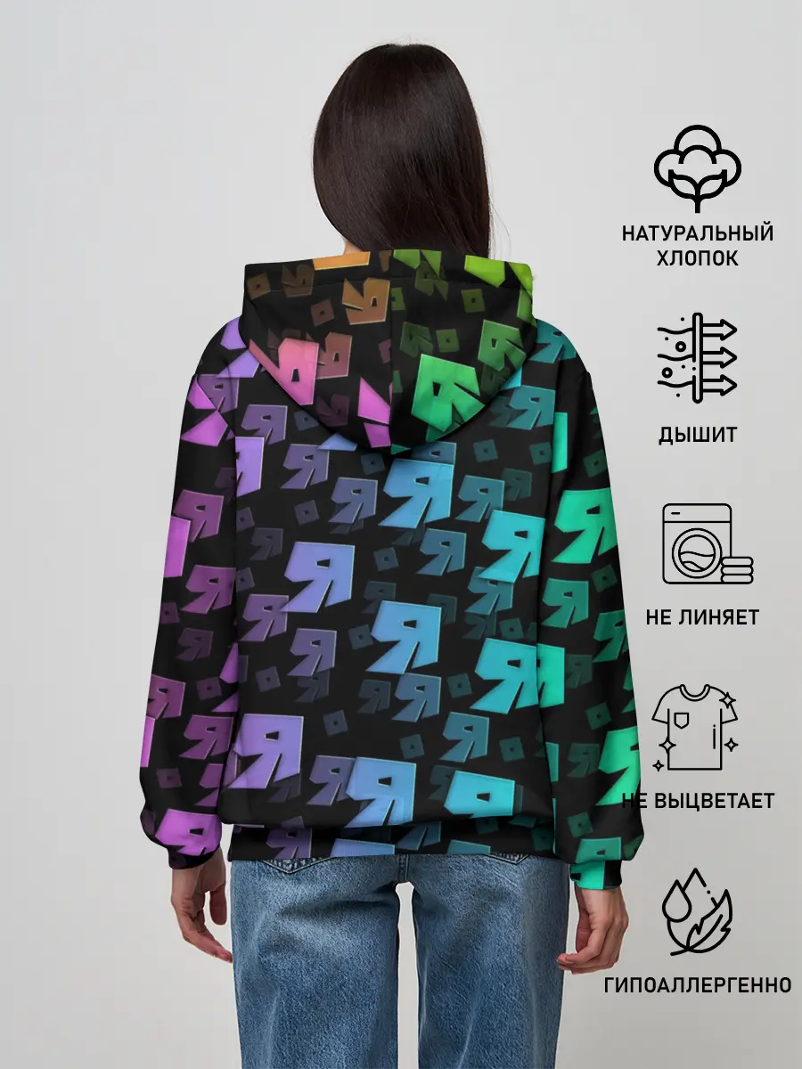 Женское худи / ROBLOX PIGGY - СВИНКА ПИГГИ