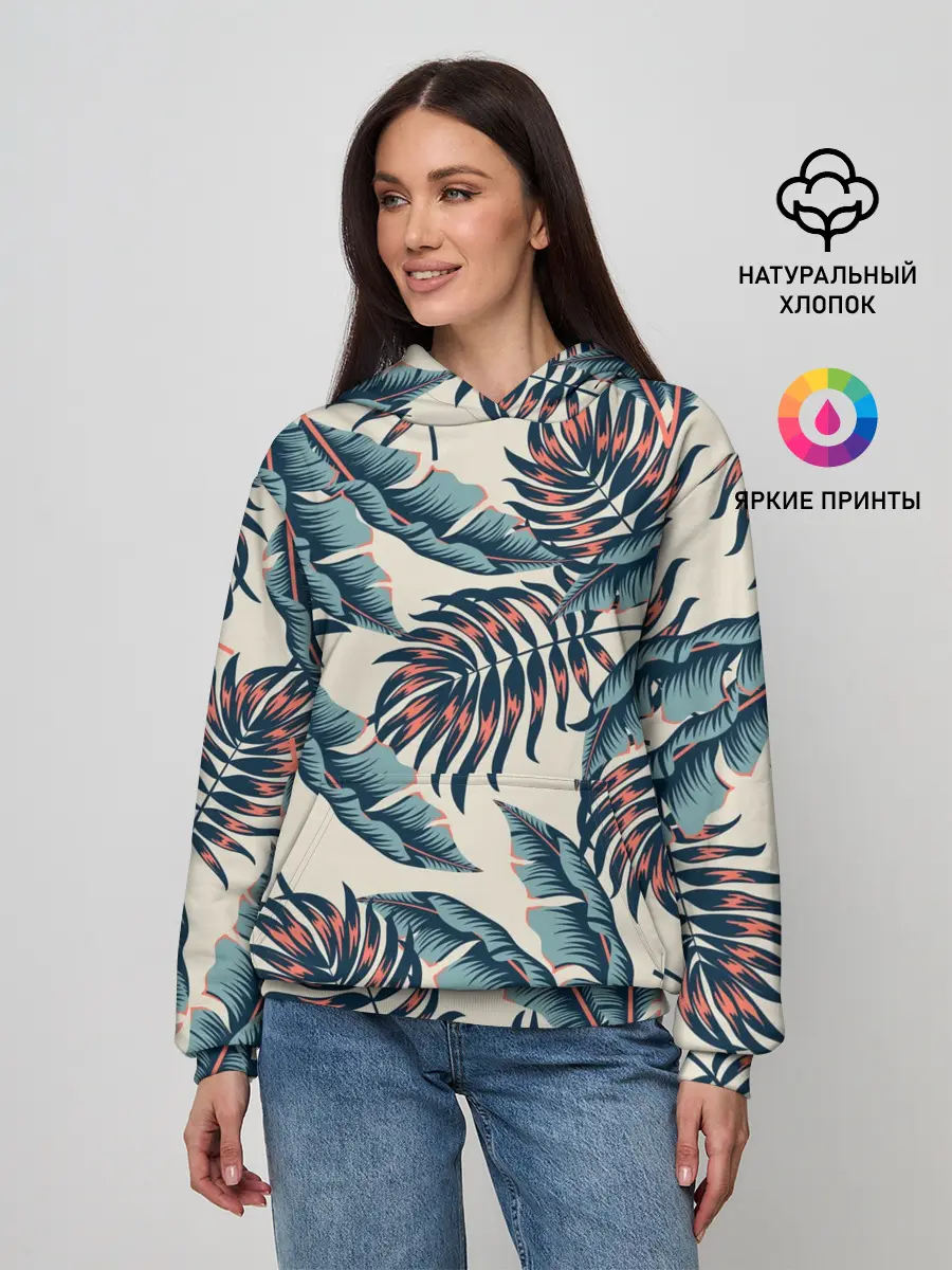 Женское худи / Тихие тропики