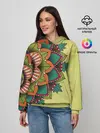 Женское худи / мандала узор тату