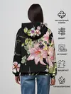 Женское худи / Букет лилий