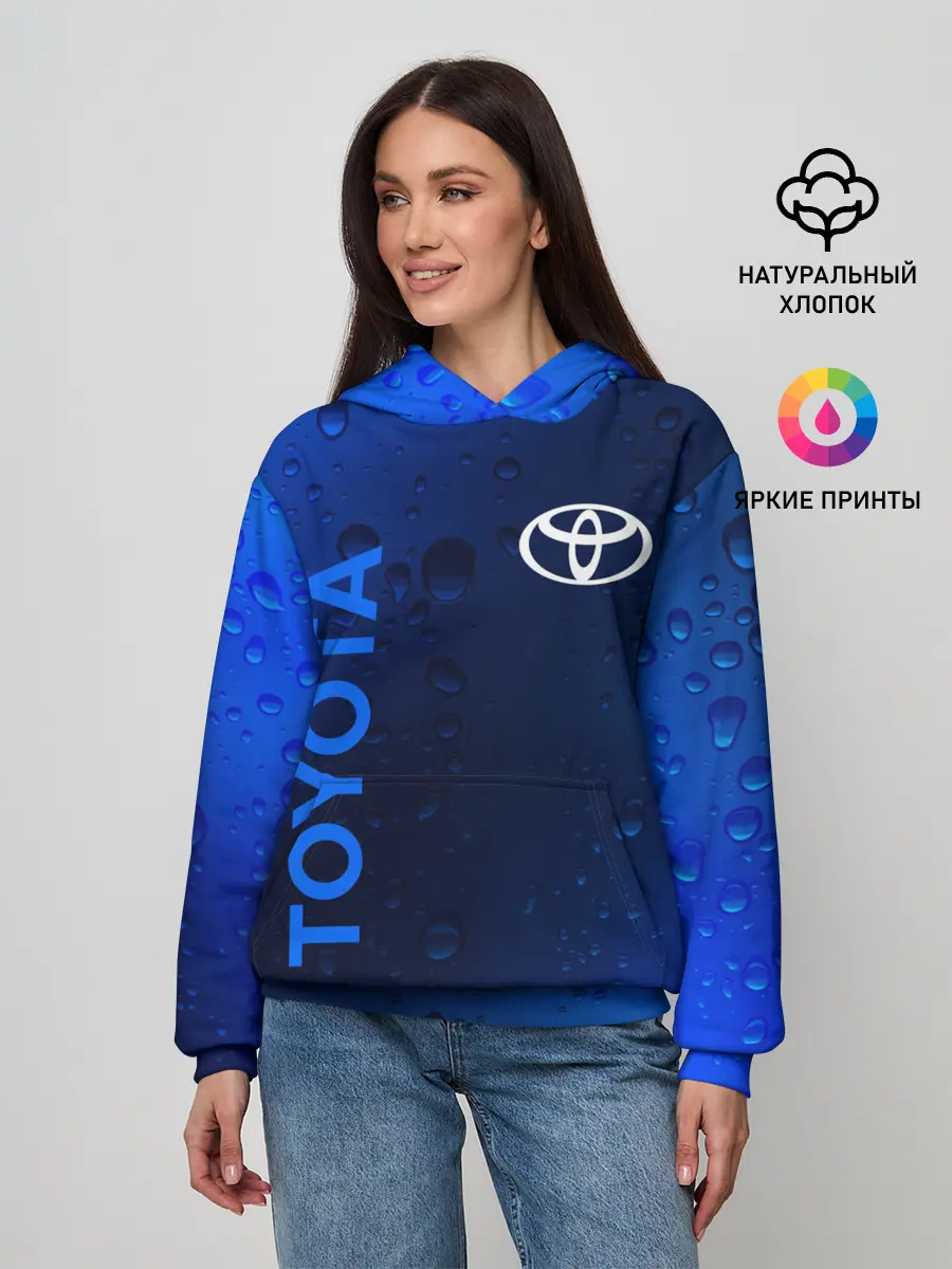 Женское худи / TOYOTA / ТОЙОТА