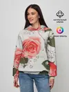 Женское худи / Нежные розы