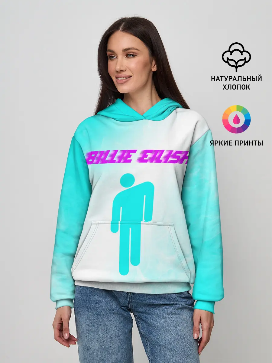 Женское худи / BILLIE EILISH / БИЛЛИ АЙЛИШ