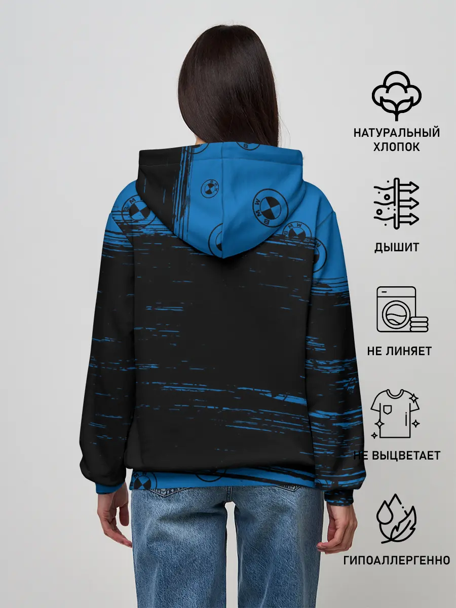 Женское худи / BMW / БМВ