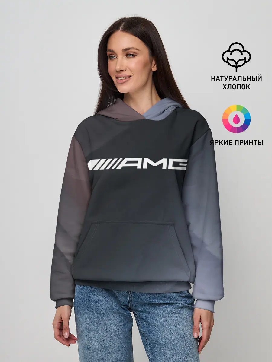 Женское худи / MERCEDES / МЕРСЕДЕС