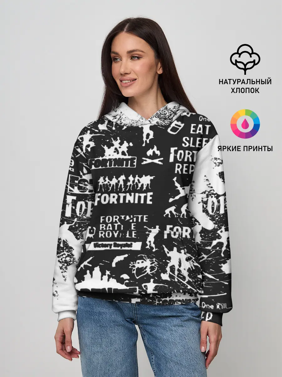 Женское худи / Fortnite.