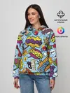 Женское худи / Pop art comics