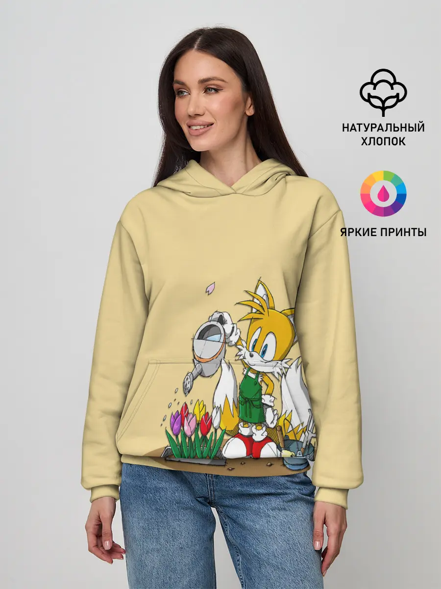 Женское худи / Sonic.