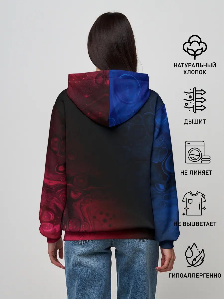 Женское худи / BARCELONA / БАРСЕЛОНА