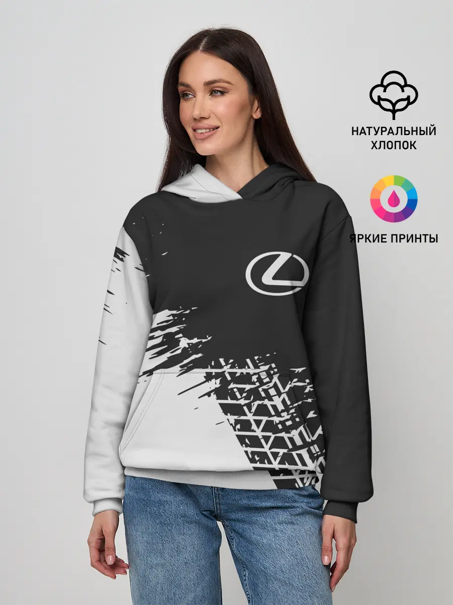 Женское худи / LEXUS / ЛЕКСУС
