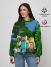 Женское худи / minecraft