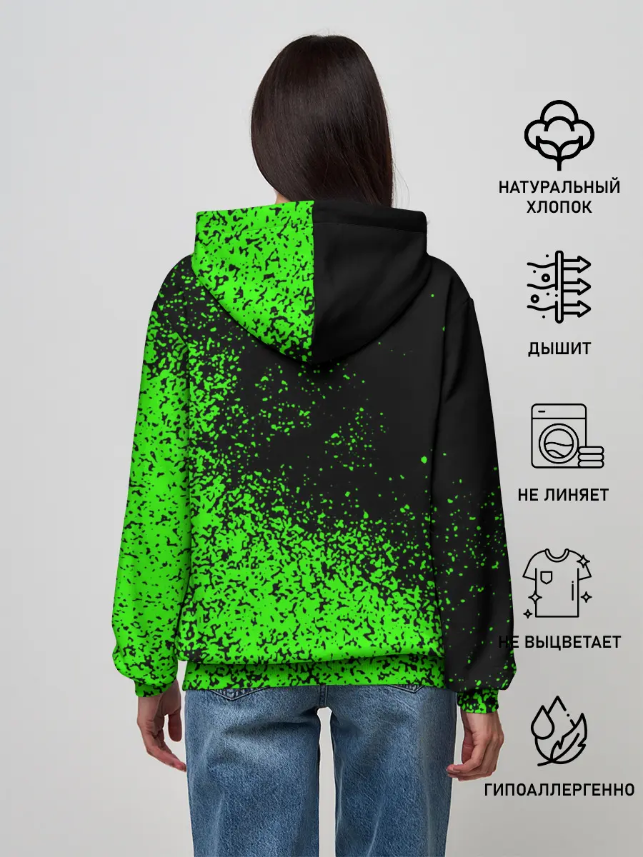 Женское худи / minecraft