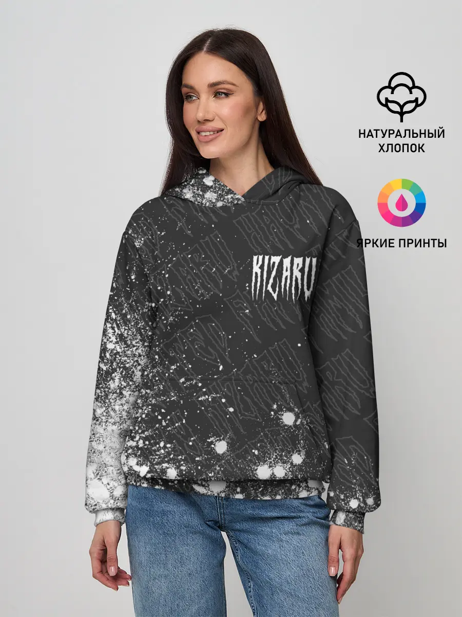 Женское худи / KIZARU / КИЗАРУ